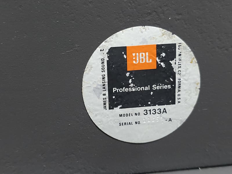 JBL 3133A Crossover Network for 3-way Pair Untested