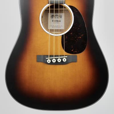 Martin D Jr-10E Acoustic-electric Bass Guitar - Burst 2023 w/Gig Bag (DJR10EBASSBURST01) for sale
