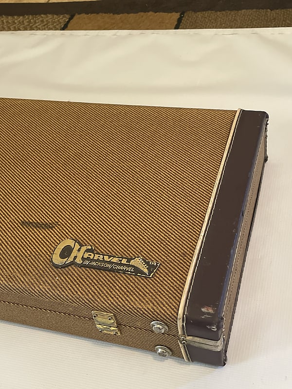 1980's Charvel Jackson Model Series Tweed Electric Guitar 1980's Charvel Jackson Model Series Tweed Electric Guitar