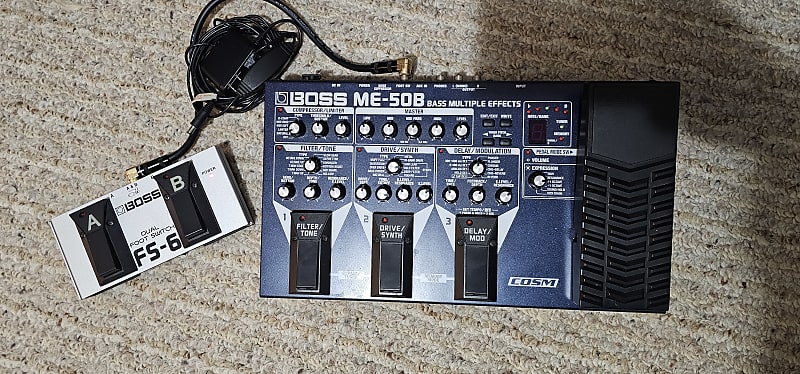 Boss ME-50B Bass Multiple Effects | Reverb