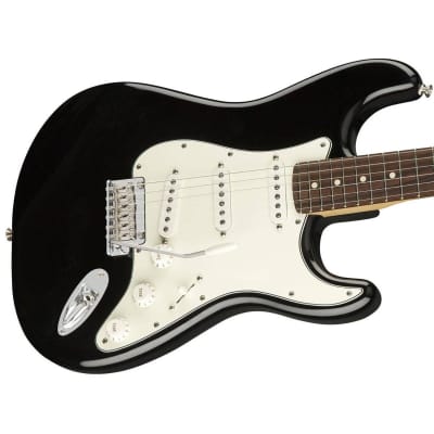 Fender Player Stratocaster Electric Guitar (Black, Pau Ferro Fretboard) image 7