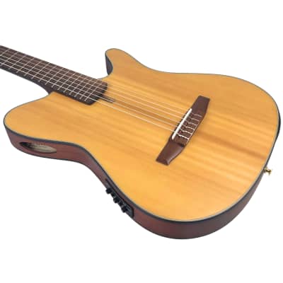 Ibanez FRH Series FRH10N Acoustic-Electric Natural Flat image 7