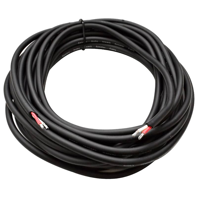 New SEISMIC AUDIO 35' Raw Wire HOME PA/DJ SPEAKER CABLE image 1