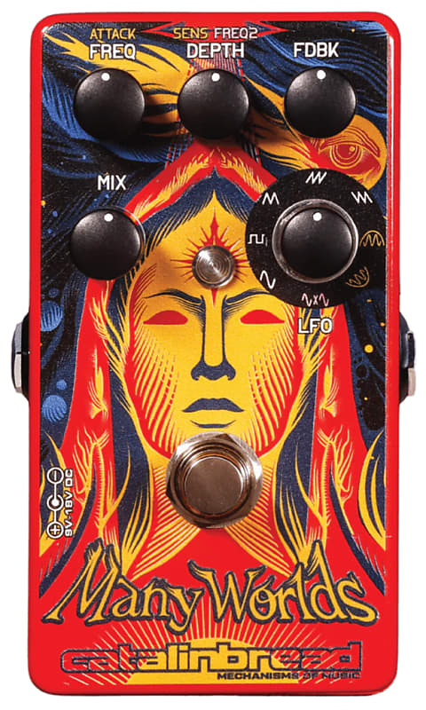 Catalinbread Effects Pedal, Many Worlds Phaser, Brand New in