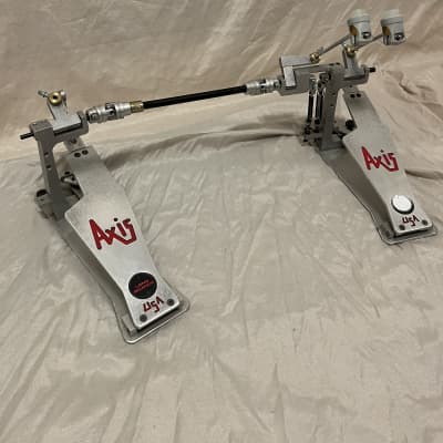 Axis X-L2 X Series Longboard Double Bass Drum Pedal 2010s - Silver image 7