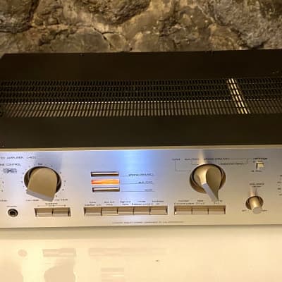 Vintage Champagne faced Luxman L-400 Stereo (55 WPC) Integrated Amplifier -  Serviced +Clean | Reverb