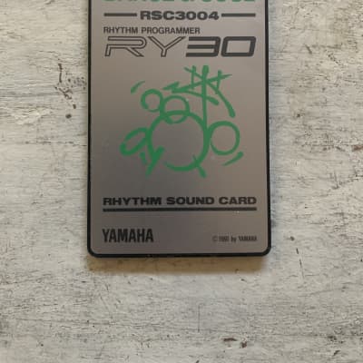 Yamaha RY30 DANCE & SOUL rhythm sound card RSC3004