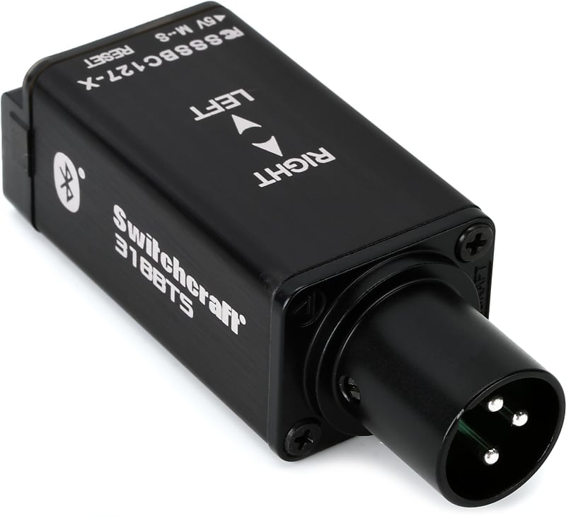 Switchcraft AudioStix 318BTS XLR Bluetooth Receiver - Stereo image 1