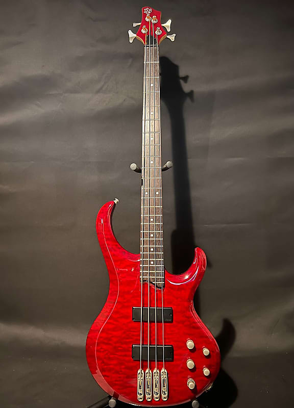 Ibanez BTB BTB400QM Boutique Bass Active 4 strings Quilted Maple Made in Korea