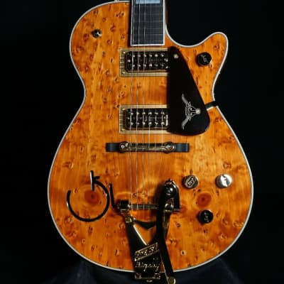 Gretsch Custom Shop G6130 Roundup Birdseye Knotty Pine Guitar image 3