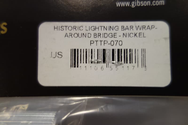 Gibson Lightning Bar Wraparound Compensating Bridge 2016