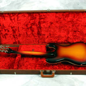 Mosrite Joe Maphis 1959 sunburst; rare set-neck, side-jack, bound body, very early model image 6