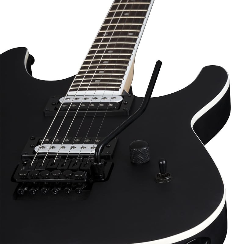 Dean Modern X Floyd Rose electric GUITAR Black Satin - Tremolo