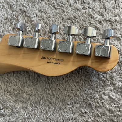 Fender Standard Telecaster 2017 Sunburst MIM Lefty Left-Handed Maple Neck Guitar image 6
