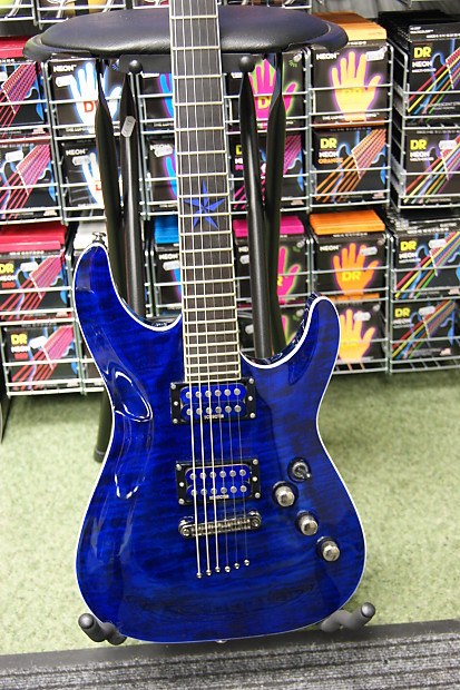 ブランド公式通販サイト C-1 Series Diamond Schecter Exotic in (Made blue in Star ダイヤモンド
