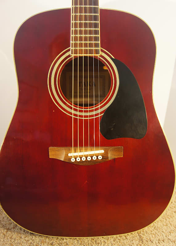ギター Taka Vintage 1970's TAKA Acoustic Dreadnought Guitar | Reverb
