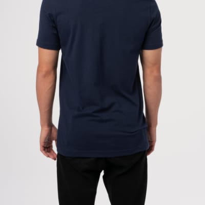 Fender Foil Spaghetti Logo T-Shirt, Blue, Size Small, Model #9123013096 image 4