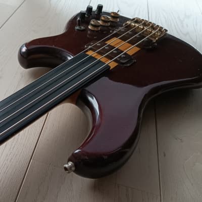 Ibanez Musician MC-940DS Fretless Sting 1980 Wood | Reverb