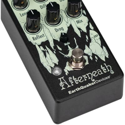 EarthQuaker Devices Afterneath Otherworldly Reverberation Machine V3 2020 - Present - Black image 2