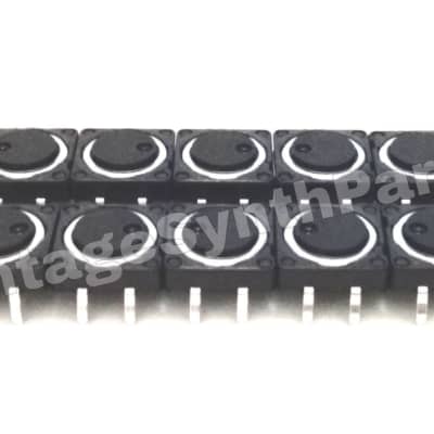 10 X FRONT PANEL TACT SWITCHES CASIO KAWAI SX210 KORG BX3 CX3 MONOPOLY POLYSIX TRIDENT SWITCH