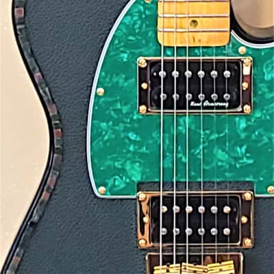 Custom Designed & Crafted Tele Style with Jasper Stones Serial #040 image 6