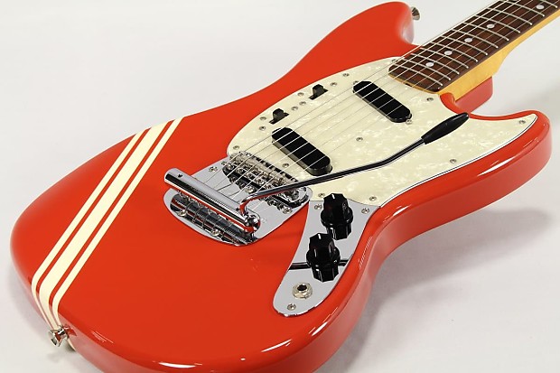 Fender Japan MG73-CO Mustang Fiesta Red