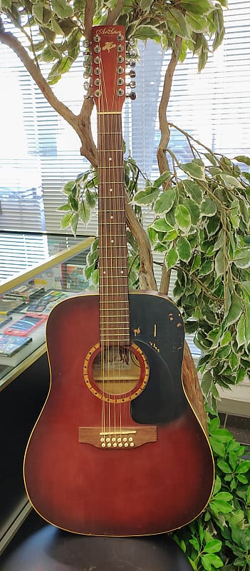 Art & Lutherie 12-String Cedar Antique Burst Acoustic Guitar w/ Hard Case image 1