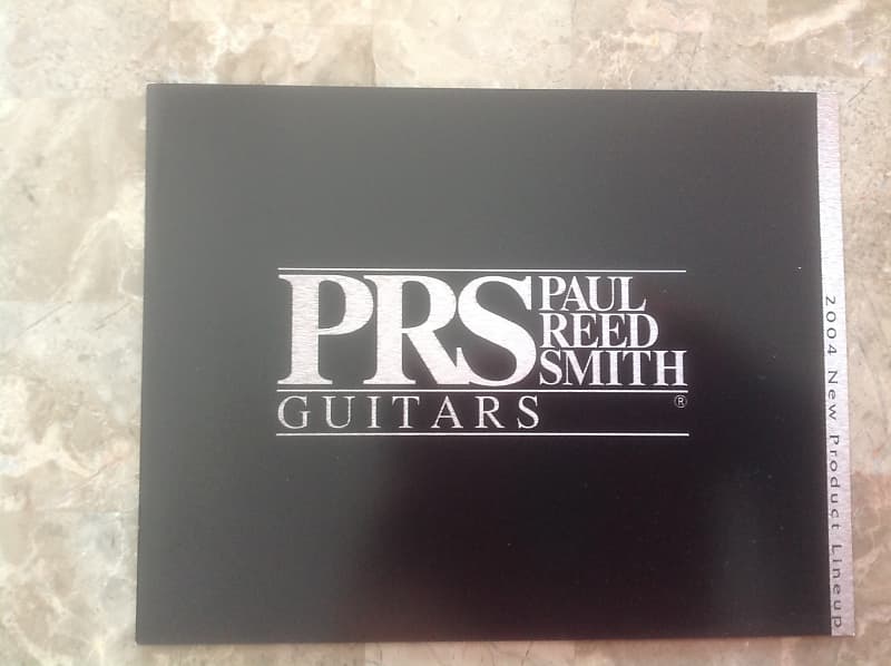 Paul Reed Smith PRS 2004 Catalogue 2004 RAREST year for catalogue in NEW condition image 1