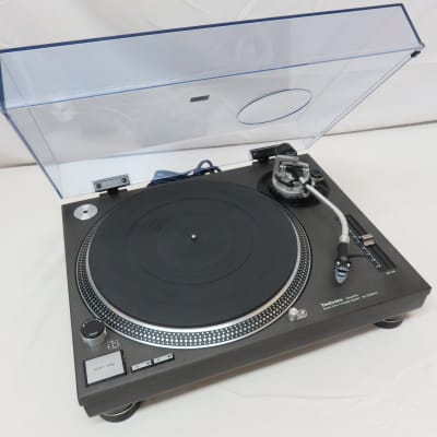 Technics SL-1210MK2 1210 Turntable w/ Dust Cover and Audio Technica AT-XP3 Cartridge image 1