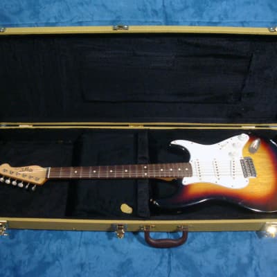 WR Custom Strat Korina Wood Guitar 3 Color Sunburst 2014 image 10
