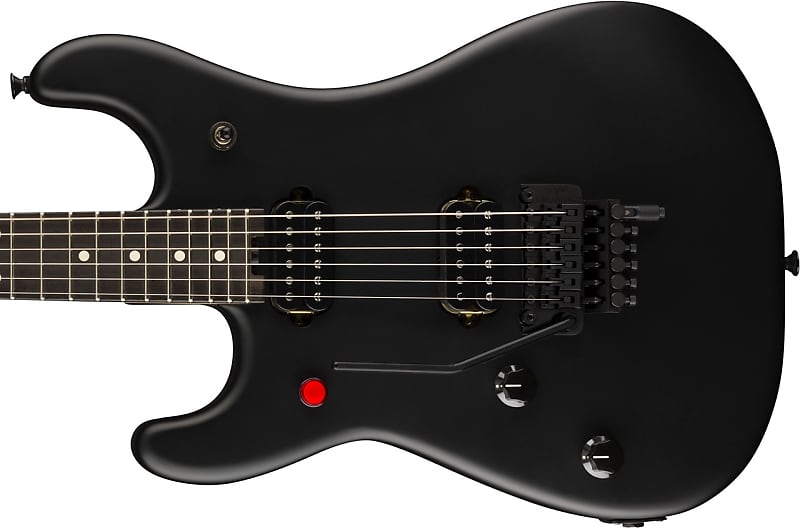 Pre-Order! 2023 EVH 5150 STD Standard 5150 STD LH lefty left handed guitar in satin black image 1