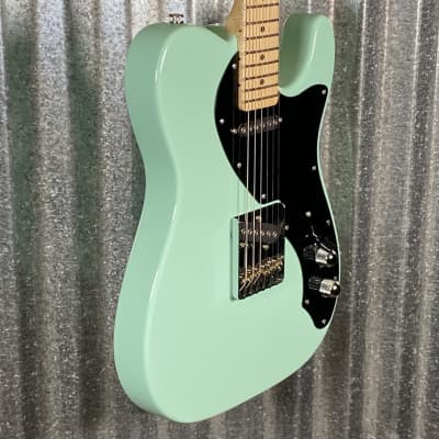 G&L USA Limited Edition ASAT Classic Thinline Semi Hollow Surf Green Guitar & Bag #8038 Used image 6
