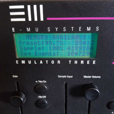 E-MU Systems Emulator III Rack - 8MB - Internal HD - Near Perfect Condition - Super Rare - 1988. image 11