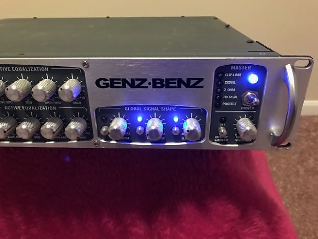 Genz-Benz GBE 750 Bass Amplifier w/Brand NEW Footswitch
