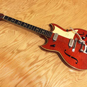 ギター 60's KAY K592 RED DEVIL Sold - 1962 Kay Red Devil K-592 — Guncotton Guitars