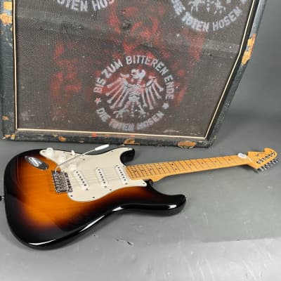 Fender 2011  Stratocaster Limited Edition Lefthand sunburst MN USA 2011 - sunburst image 4