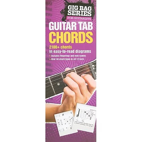 The Gig Bag Book of Guitar Tab Chords Music Sales Reverb UK
