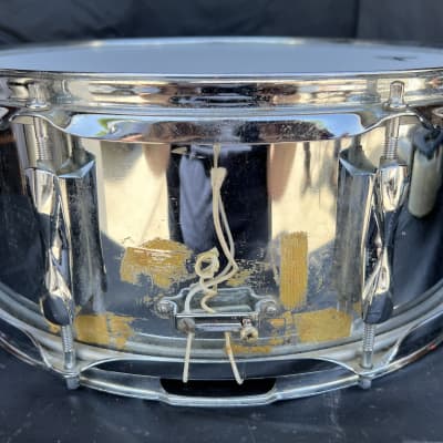 Olympic By Premier 5x14" Chrome Over Steel Snare Drum image 5