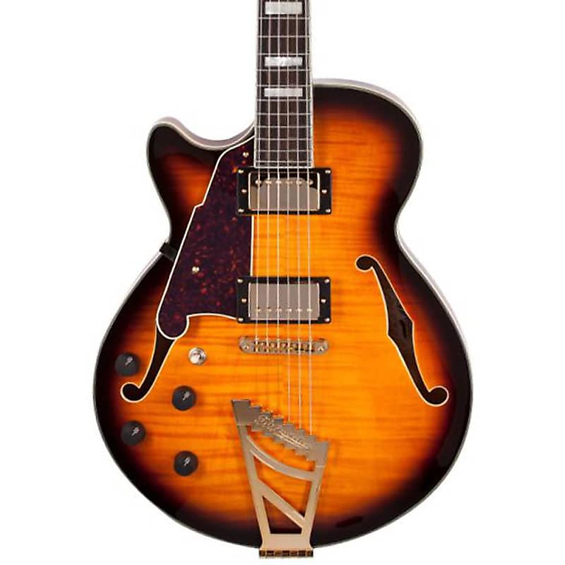 D'Angelico Excel EX-SS Semi-Hollow with Stairstep Tailpiece Left Handed image 2
