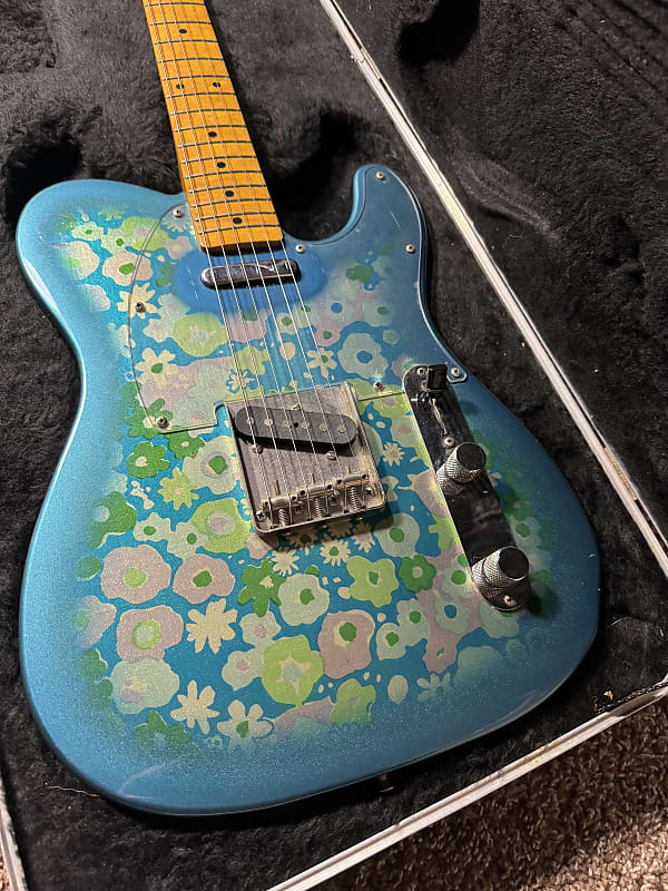 Fender 1985 TL-69 Telecaster MIJ - Blue Flower