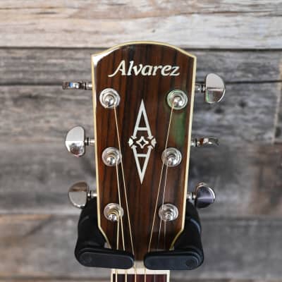 (10968) Alvarez AD410 Acoustic Guitar W/Case image 8