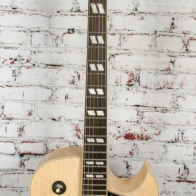 Epiphone ES-175 Premium Hollowbody Electric Guitar, Natural w/ Original Case x3022 (USED) image 4