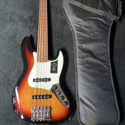 Fender Player Plus Jazz Bass V 3-Tone Sunburst (10lbs, 10.9) #mx22151636 image 4