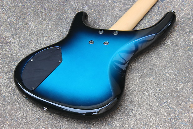 2002 Greco Japan PXB-400 PJ Phoenix Bass Bass MIJ (Blue Sunburst)