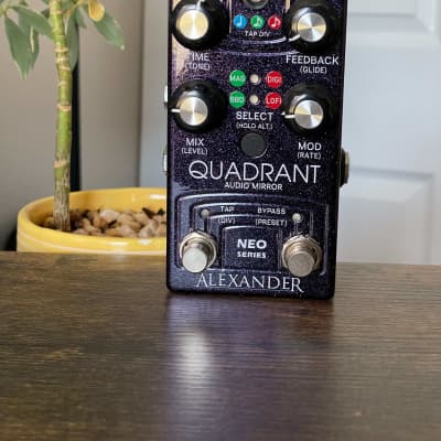 Alexander Pedals Quadrant Audio Mirror 2010s - Purple Sparkle image 1