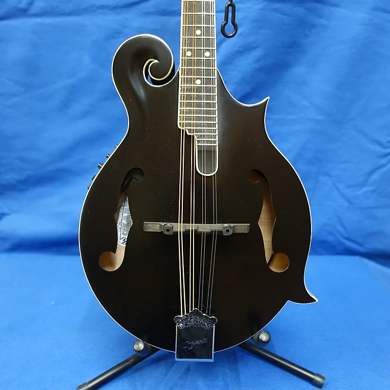 Ozark Mandolin F Model Electric Laminated Black Reverb UK