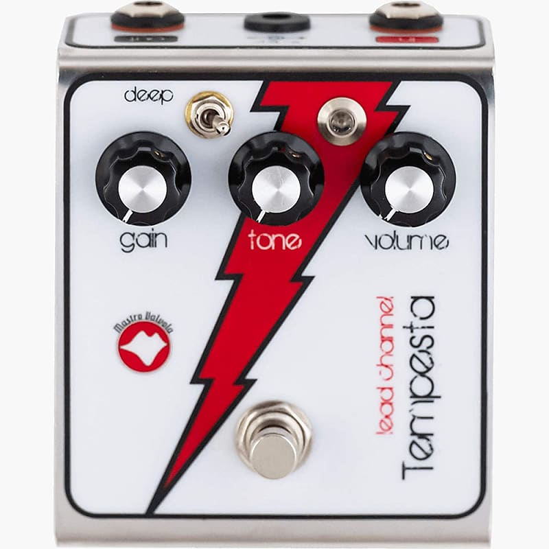 ギター Mastro Valvola Tempesta Mastro Valvola Tempesta Lead Channel Guitar Effects Pedal