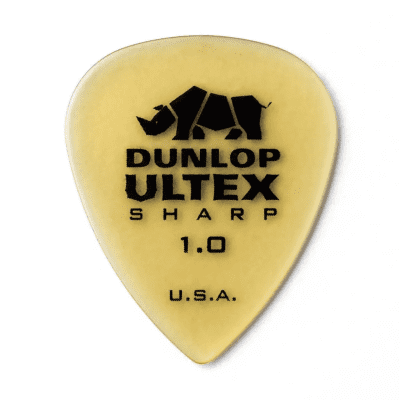 Dunlop 433P10 Ultex Sharp 1.0mm Guitar Picks (6-Pack)
