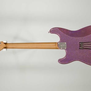 RockRabbit  Purple Sparkly Basic Bitch Guitar 2017, Super Strat Style, Bare Knuckle image 4