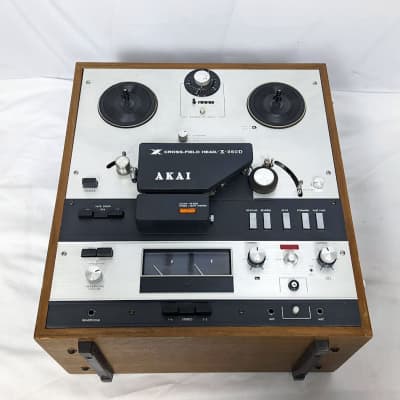 AKAI X-360D Vintage Stereo Bi-Directional Reel to Reel Tape Recorder/Player  - Good Working Condition